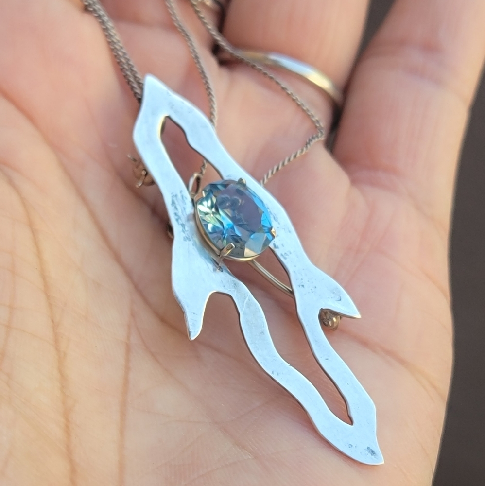 *Rare* Designer Signed Solid 925 Sterling Silver … - image 3